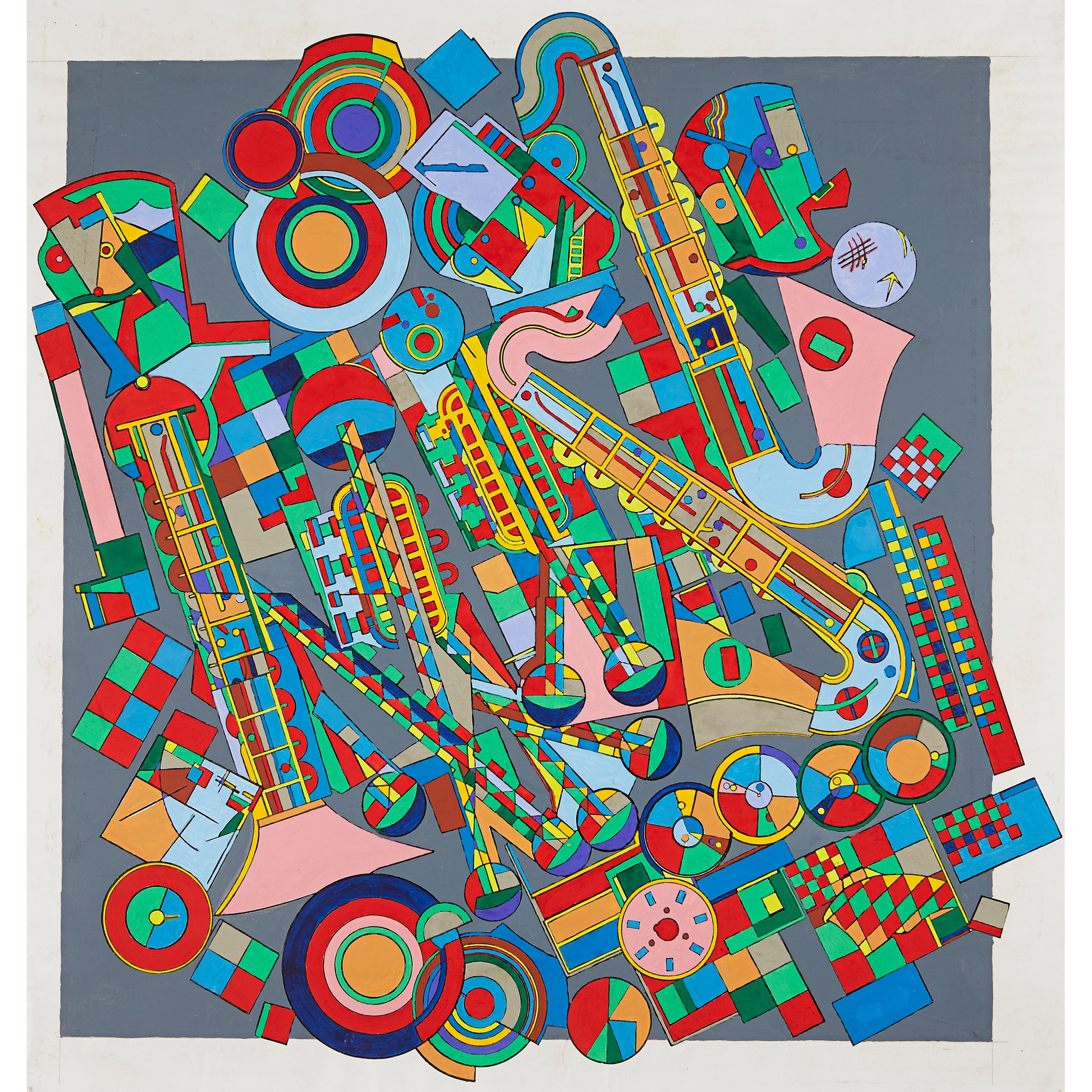 § EDUARDO PAOLOZZI K.B.E., R.A., H.R.S.A. (SCOTTISH 1924-2005) UNTITLED