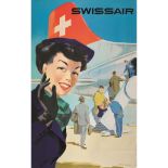 Hans Looser (1919-1998) Swissair