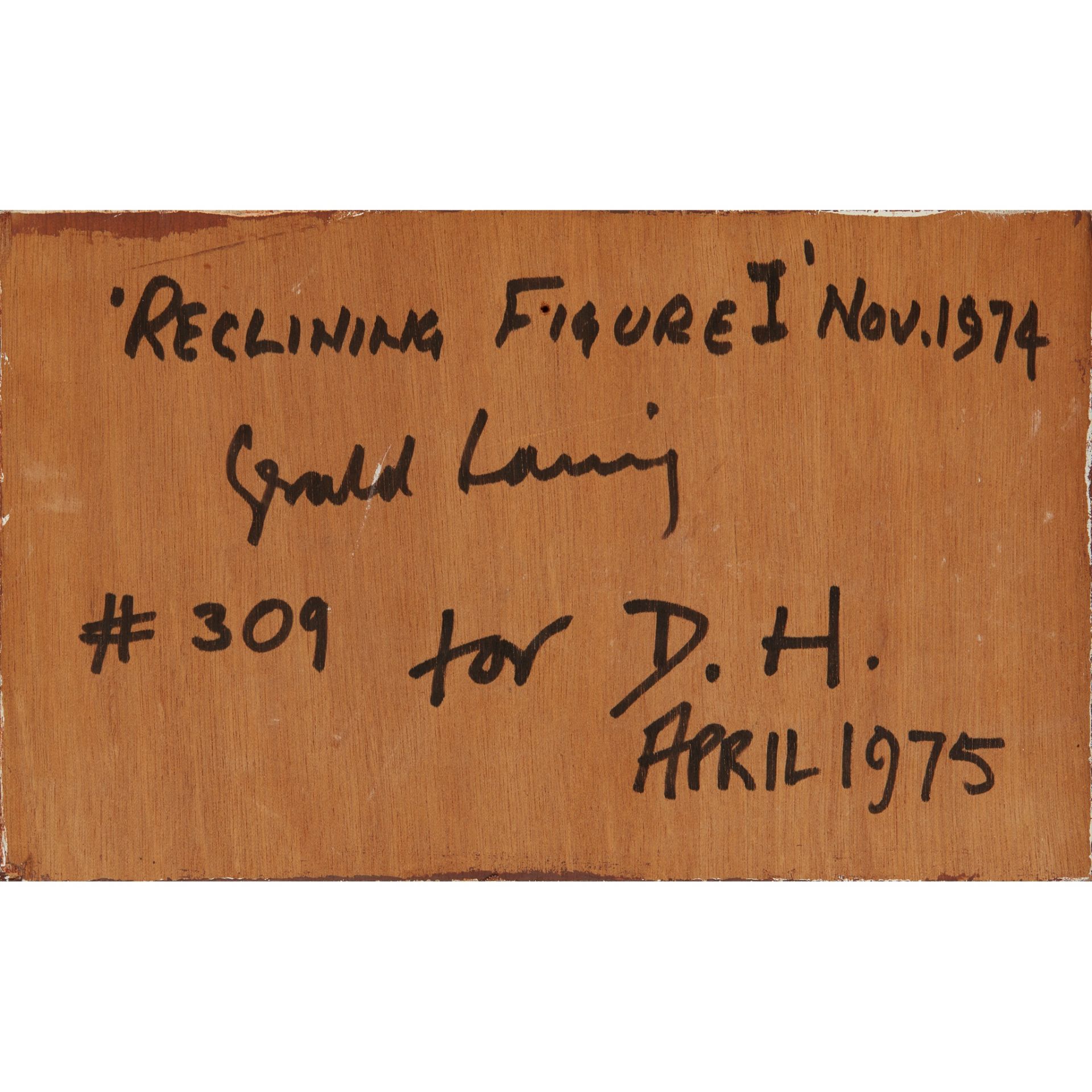 § GERALD LAING (BRITISH 1936-2011) RECLINING FIGURE, I - Image 3 of 3