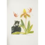 § ELIZABETH BLACKADDER O.B.E., R.A., R.S.A., R.S.W., R.G.I., D.Litt (SCOTTISH B.1931) CAT AND