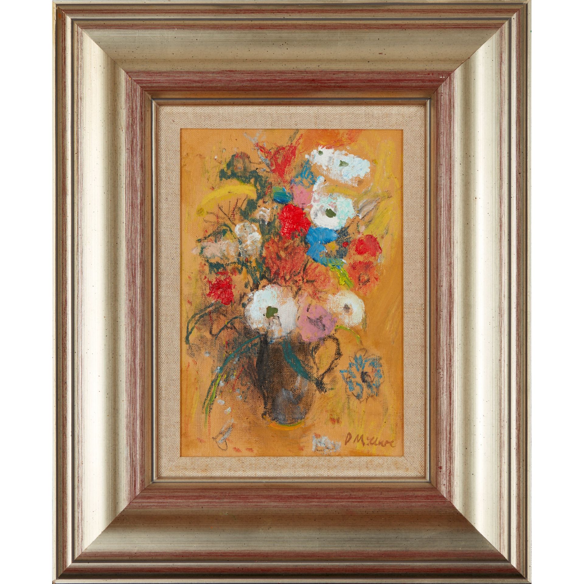 § DAVID MCCLURE R.S.A., R.S.W. (SCOTTISH 1926-1998) LITTLE FLOWER PIECE - Bild 2 aus 3