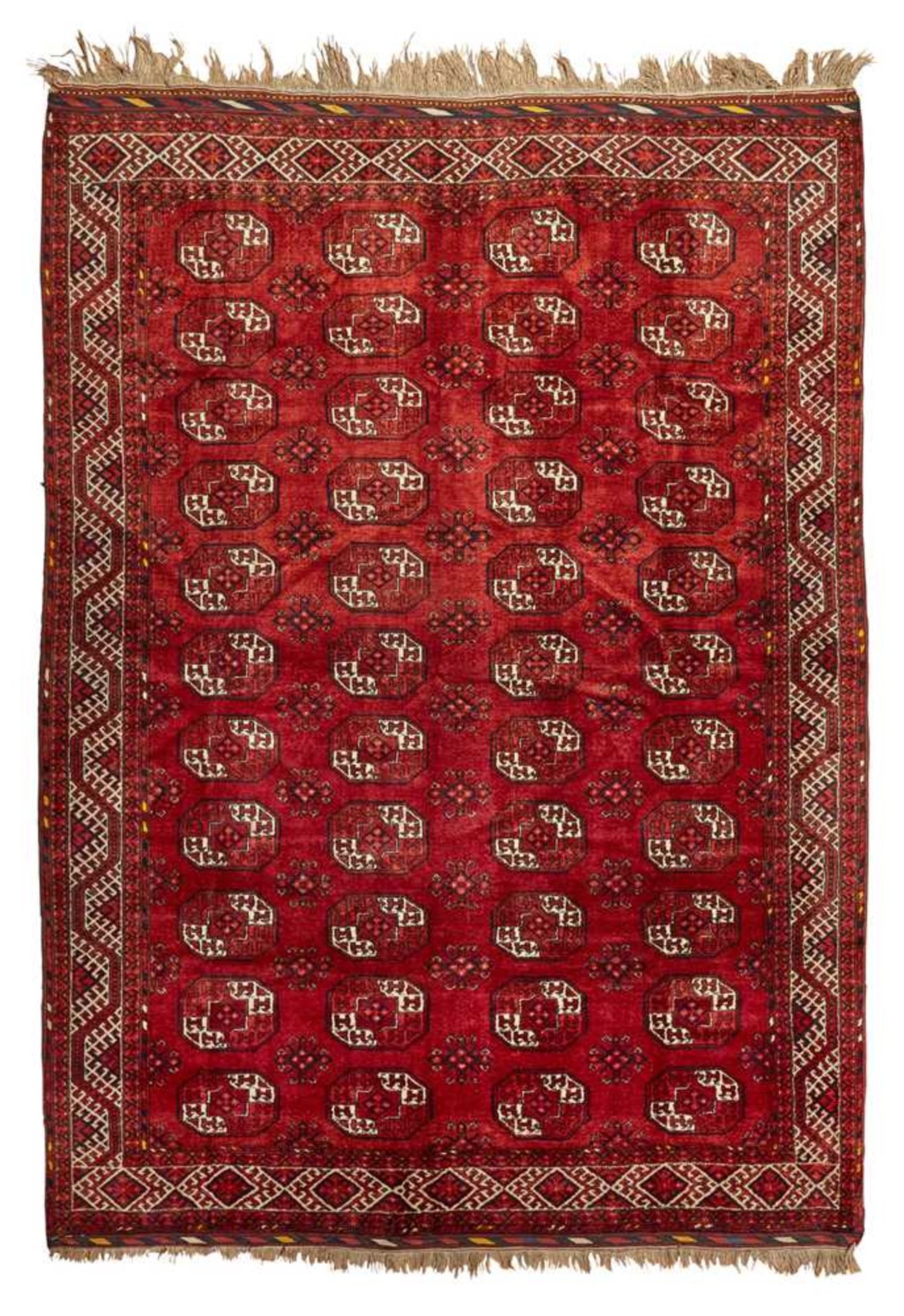 ERSARI KIZIL AYAK CARPET TURKMENISTAN, EARLY 20TH CENTURY