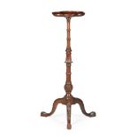 GEORGE II STYLE MAHOGANY TORCHERE STAND LATE 19TH CENTURY