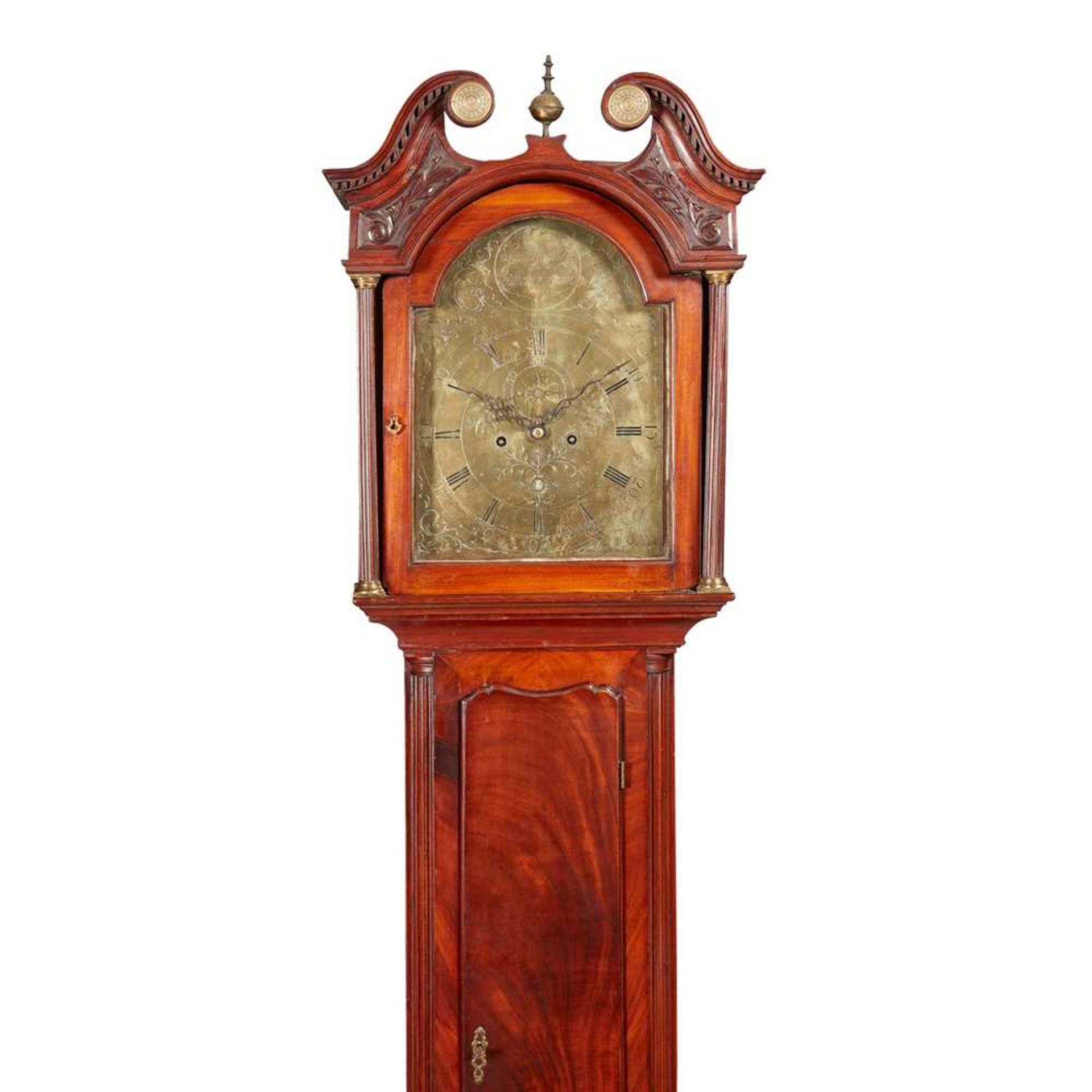 SCOTTISH GEORGE III MAHOGANY LONGCASE CLOCK, GEORGE STODDART, EDINBURGH LATE 18TH CENTURY - Image 2 of 2