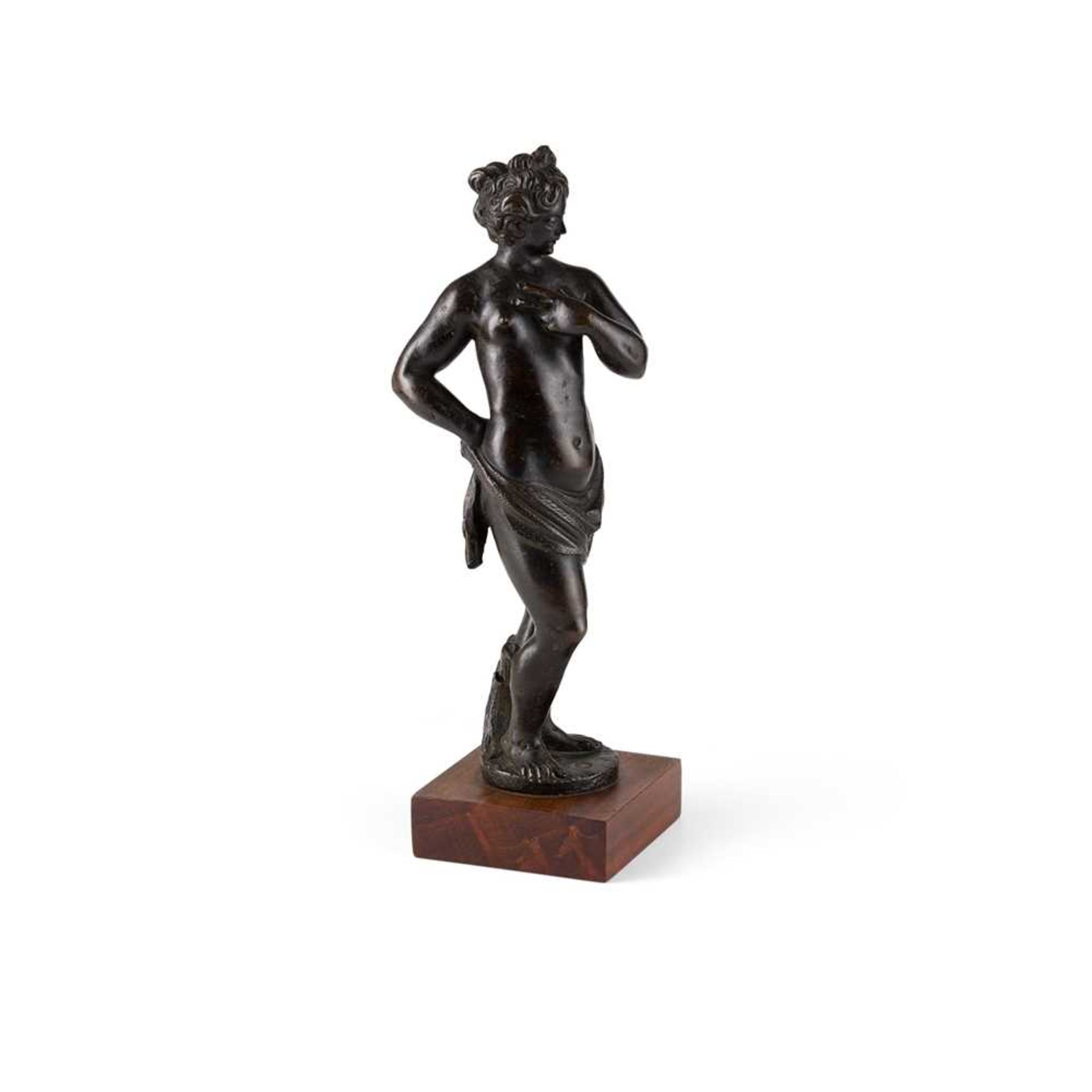 AFTER TIZIANO ASPETTI (1565-1707), VENETIAN BRONZE FIGURE OF VENUS 17TH CENTURY