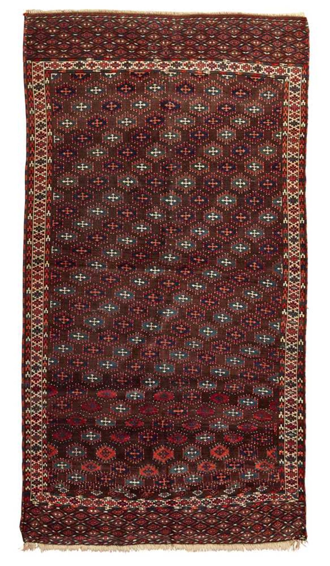 YOMUT CARPET TURKMENISTAN, LATE 19TH/EARLY 20TH CENTURY