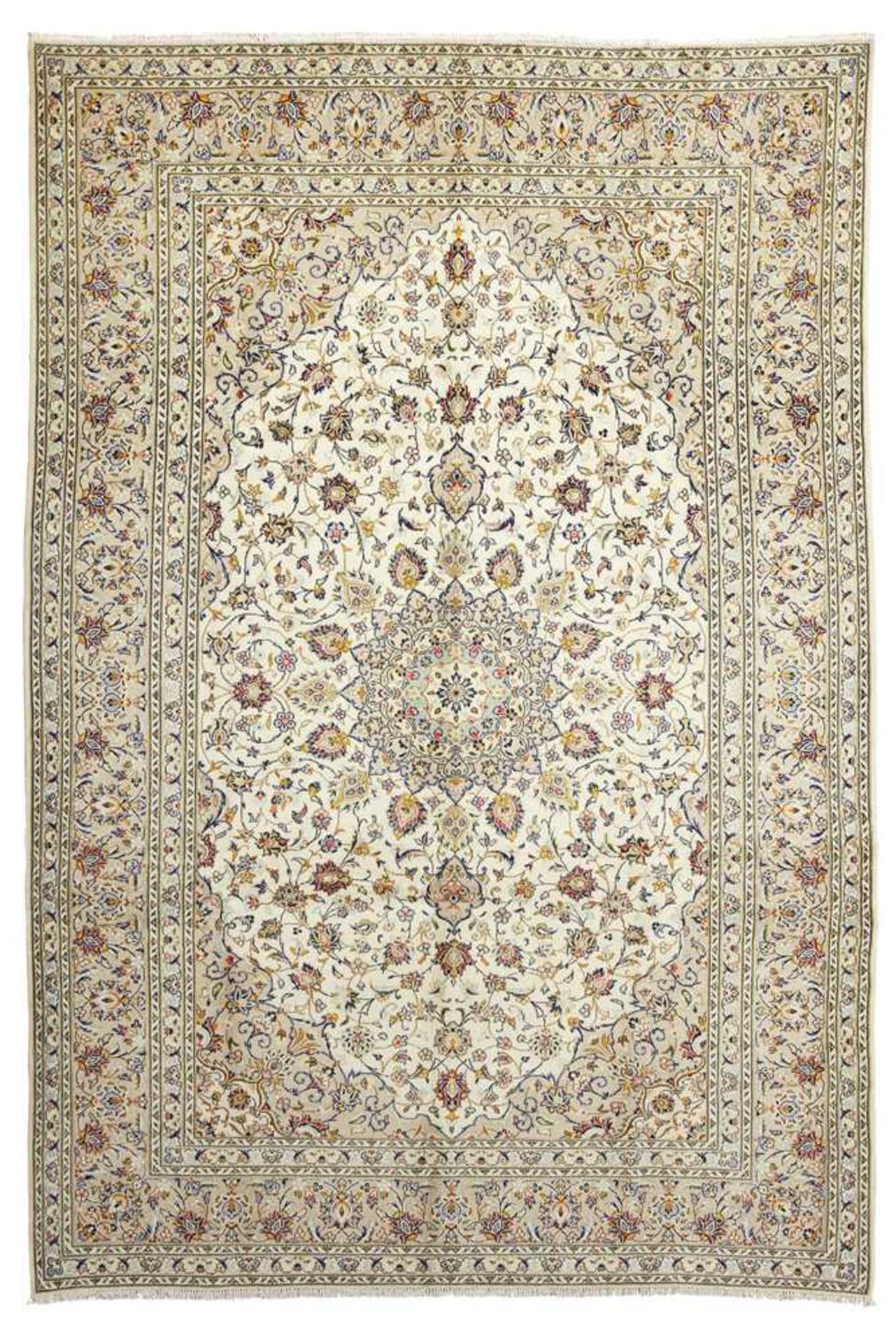 KASHAN CARPET CENTRAL PERSIA, LATE 20TH CENTURY