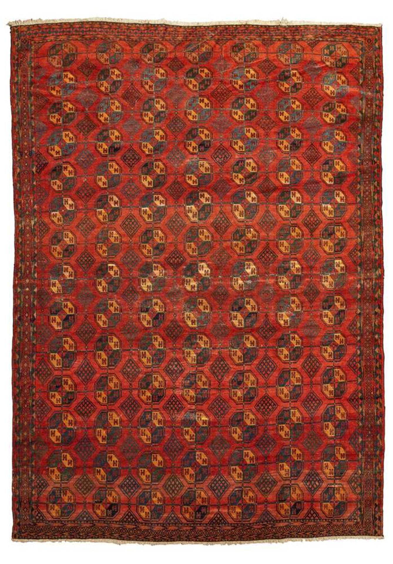 KARAKALPAK CARPET UZBEKISTAN, LATE 19TH/EARLY 20TH CENTURY