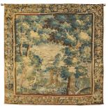 FLEMISH VERDURE TAPESTRY LATE 17TH CENTURY