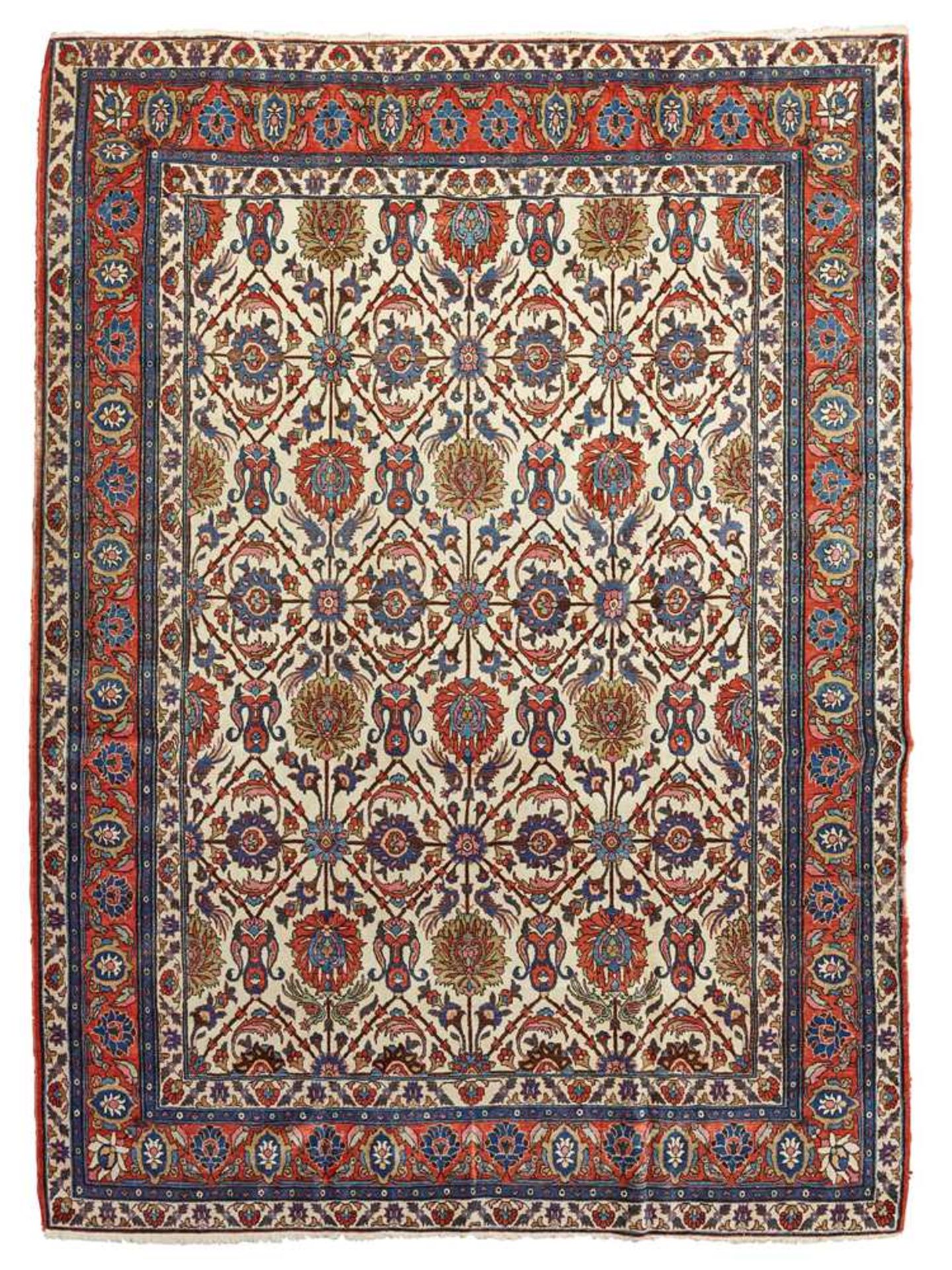 VARAMIN CARPET CENTRAL PERSIA, LATE 19TH/EARLY 20TH CENTURY