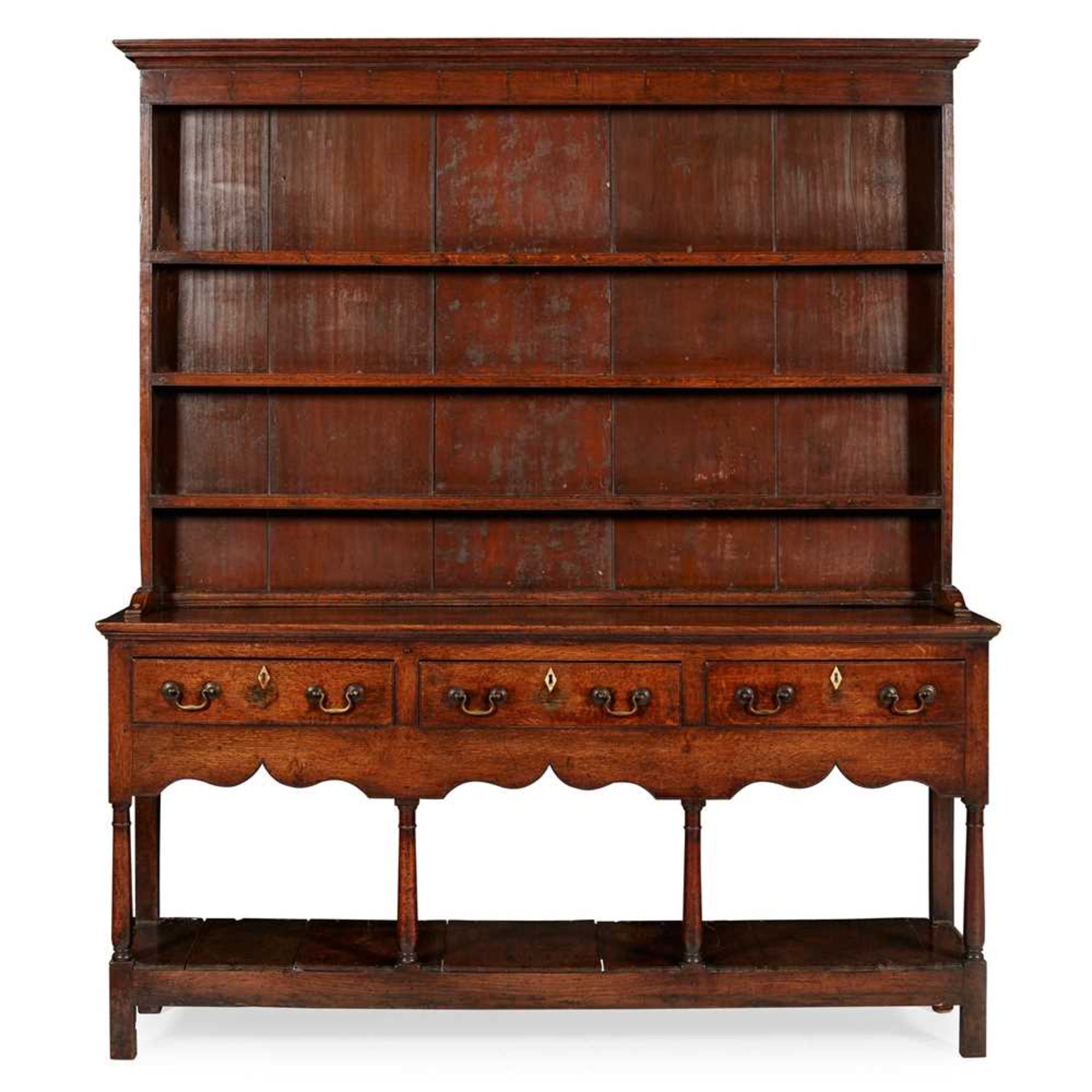 GEORGIAN OAK DRESSER 18TH CENTURY