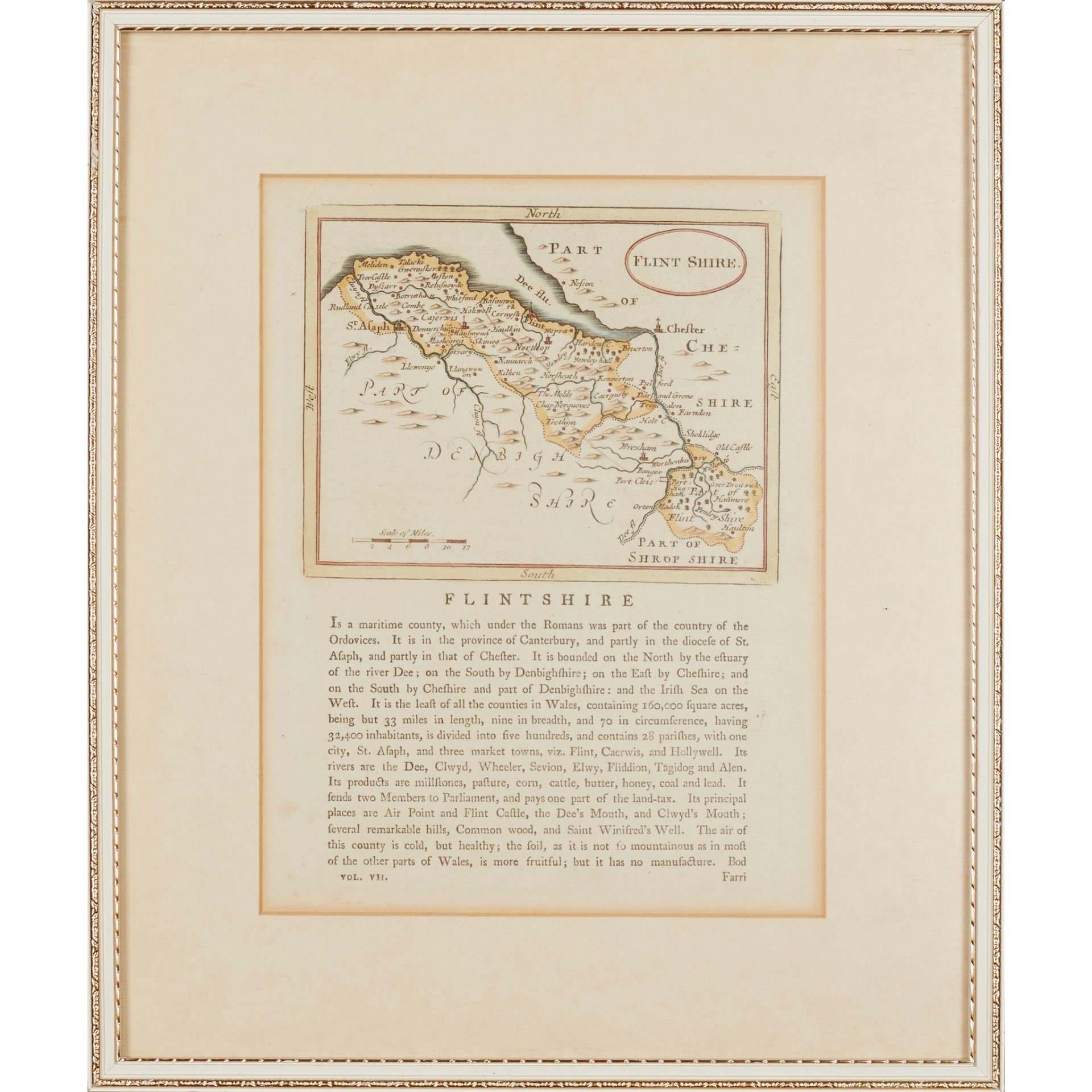 A collection of framed maps Four maps, comprising - Image 4 of 5