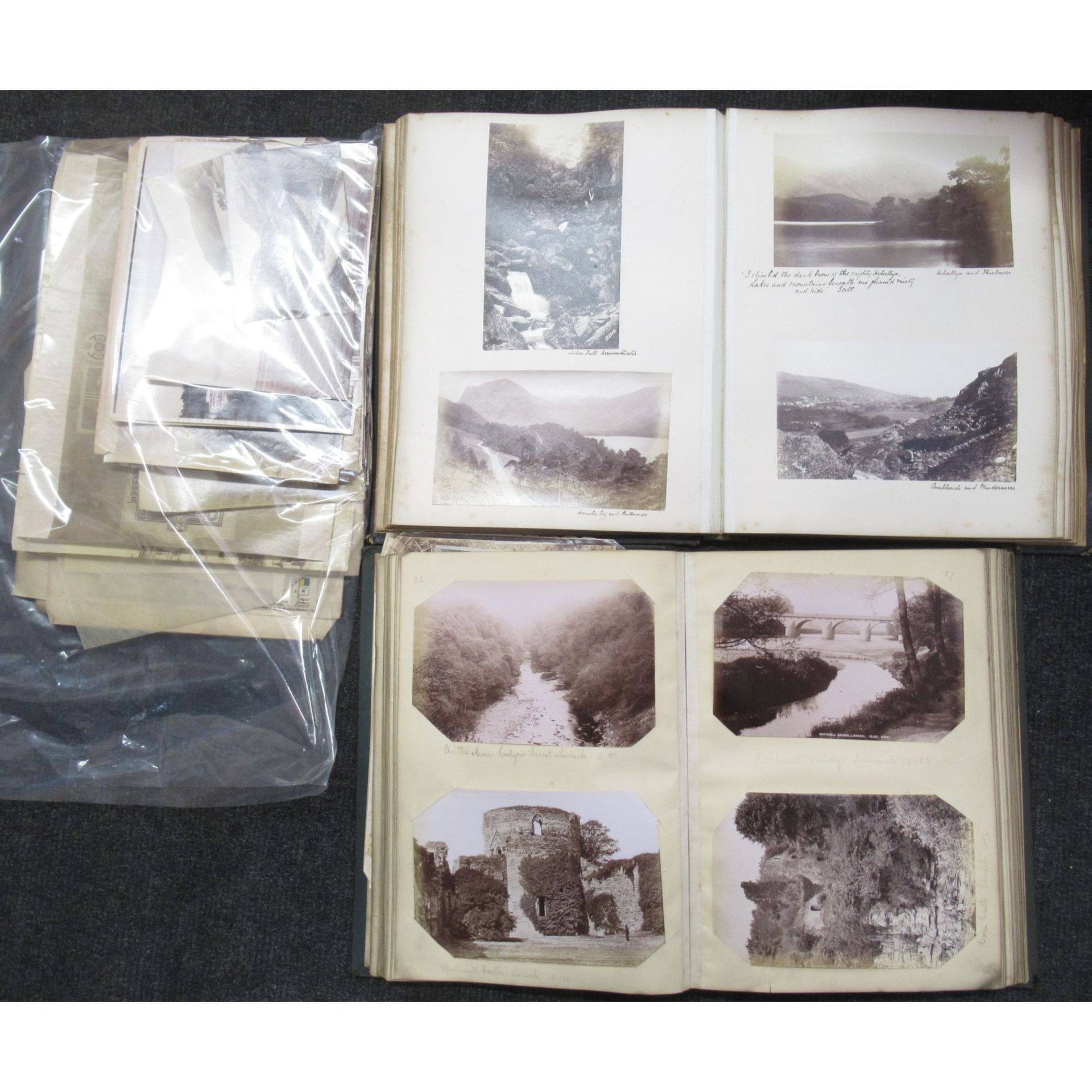 2 Photograph Albums and c.100 loose photographs Album 1, folio, comprising - Bild 8 aus 8