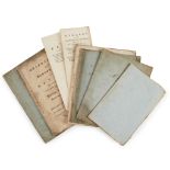 Reports and Observations Eight 18th century documents