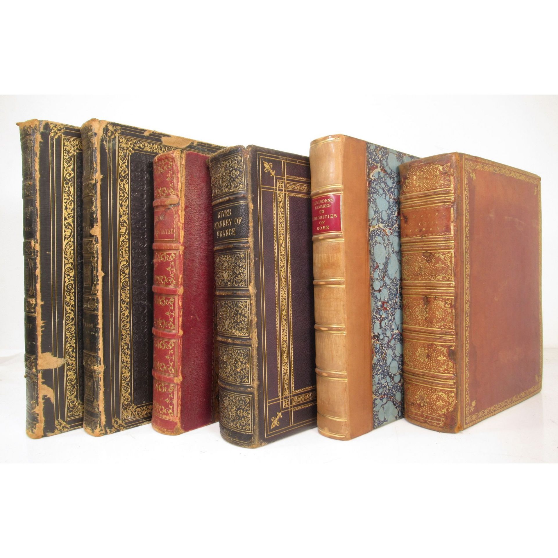 Six Quarto Volumes including Turner, J.M.W. - Bild 2 aus 4
