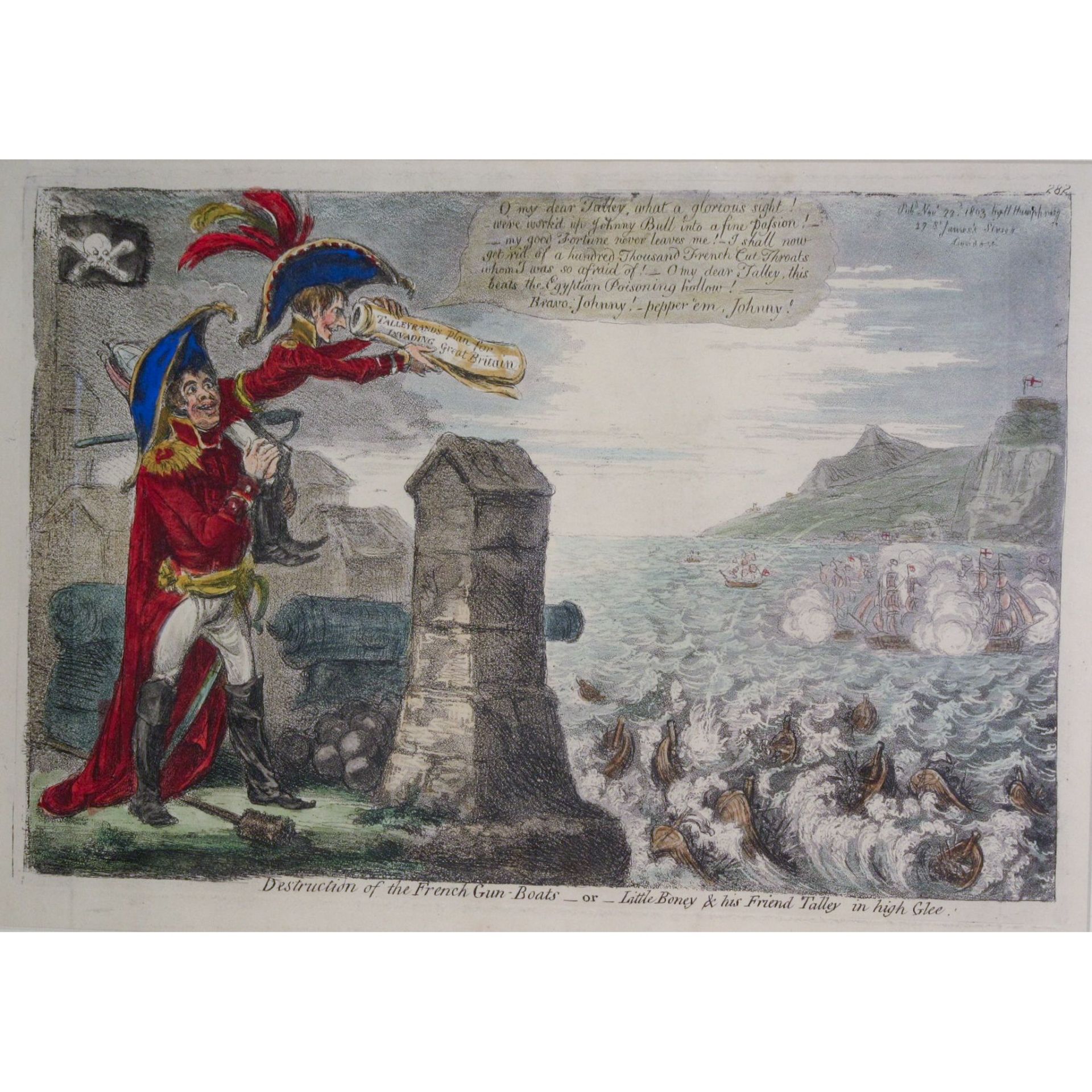 Gillray, John 4 etchings, comprising - Image 4 of 4