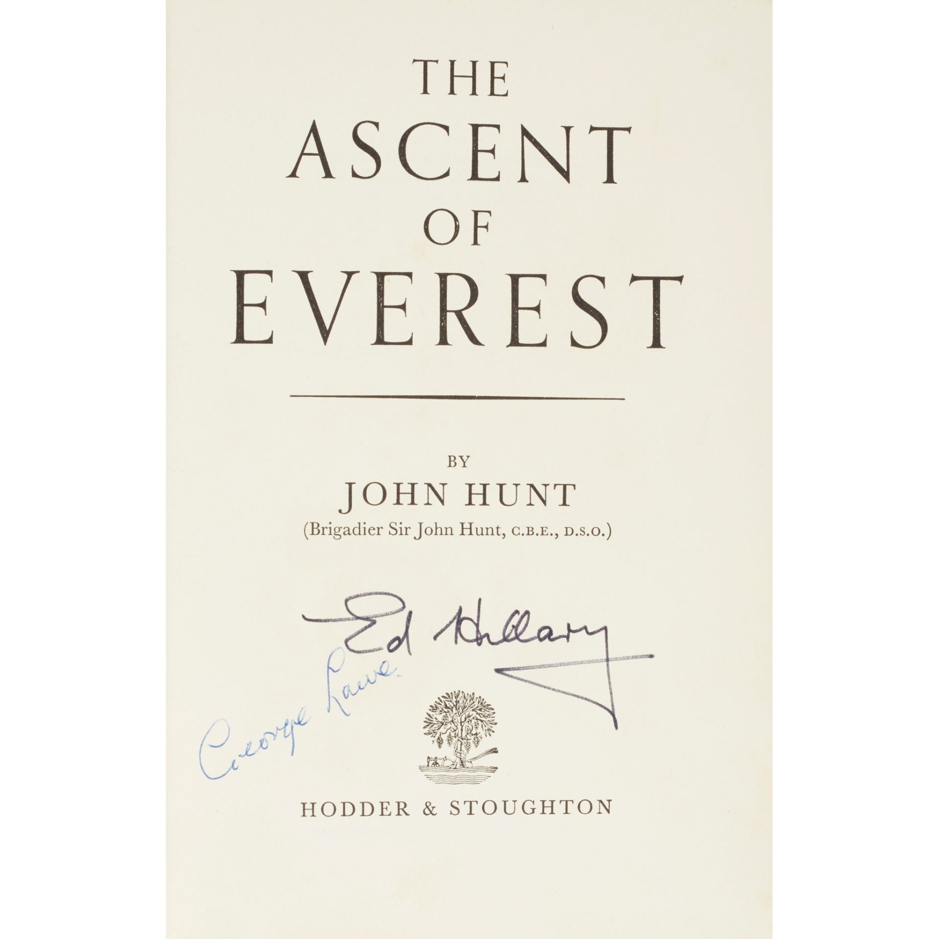 Hunt, John The Ascent of Everest
