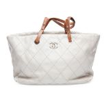 A CC Logo shopping tote, Chanel