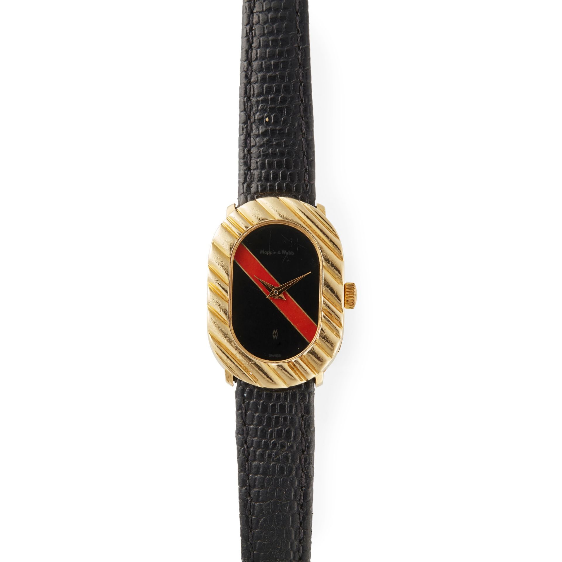 Mappin & Webb: a lady's gold wrist watch