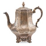 Y An early 19th century Indian Colonial coffee pot