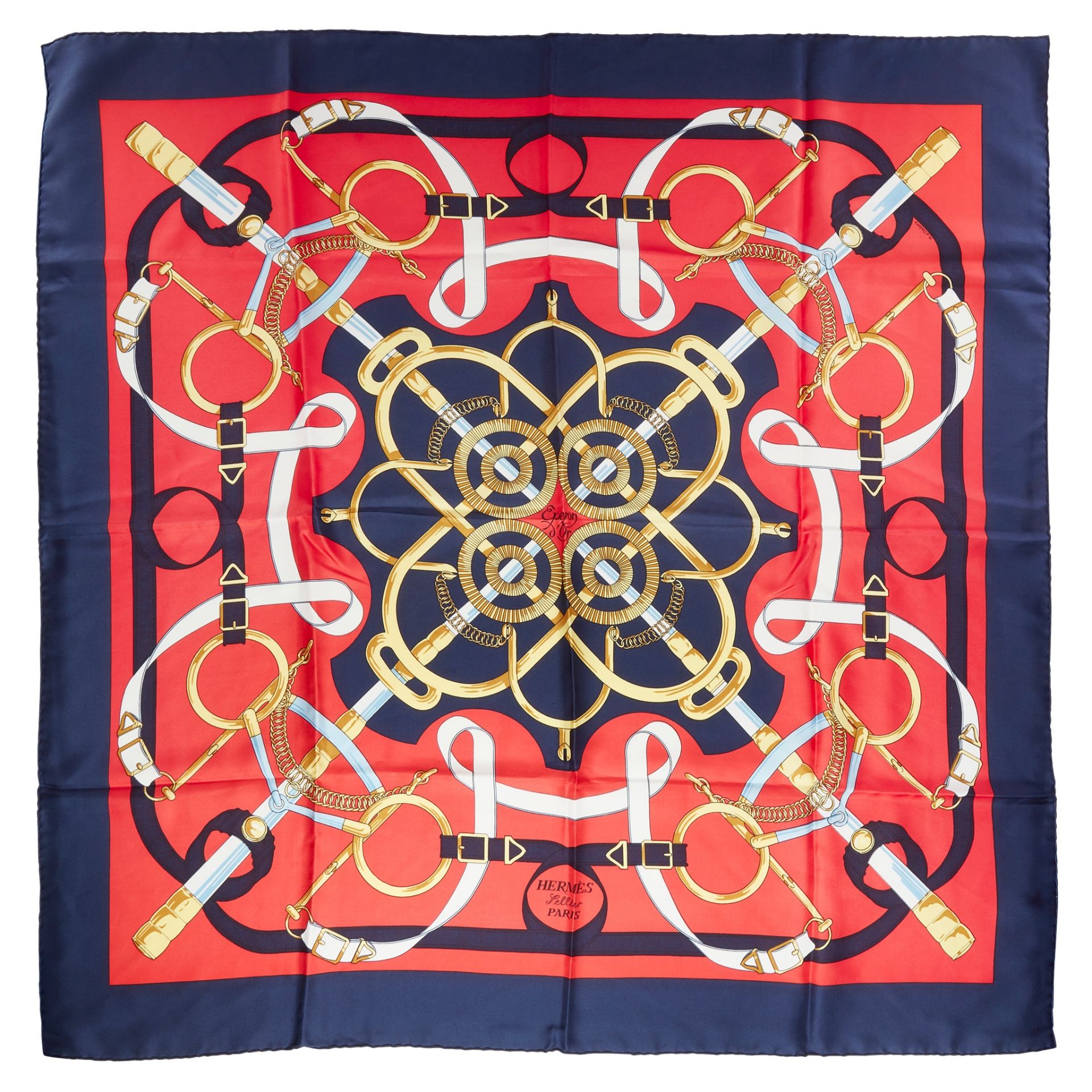 A silk scarf, Hermès