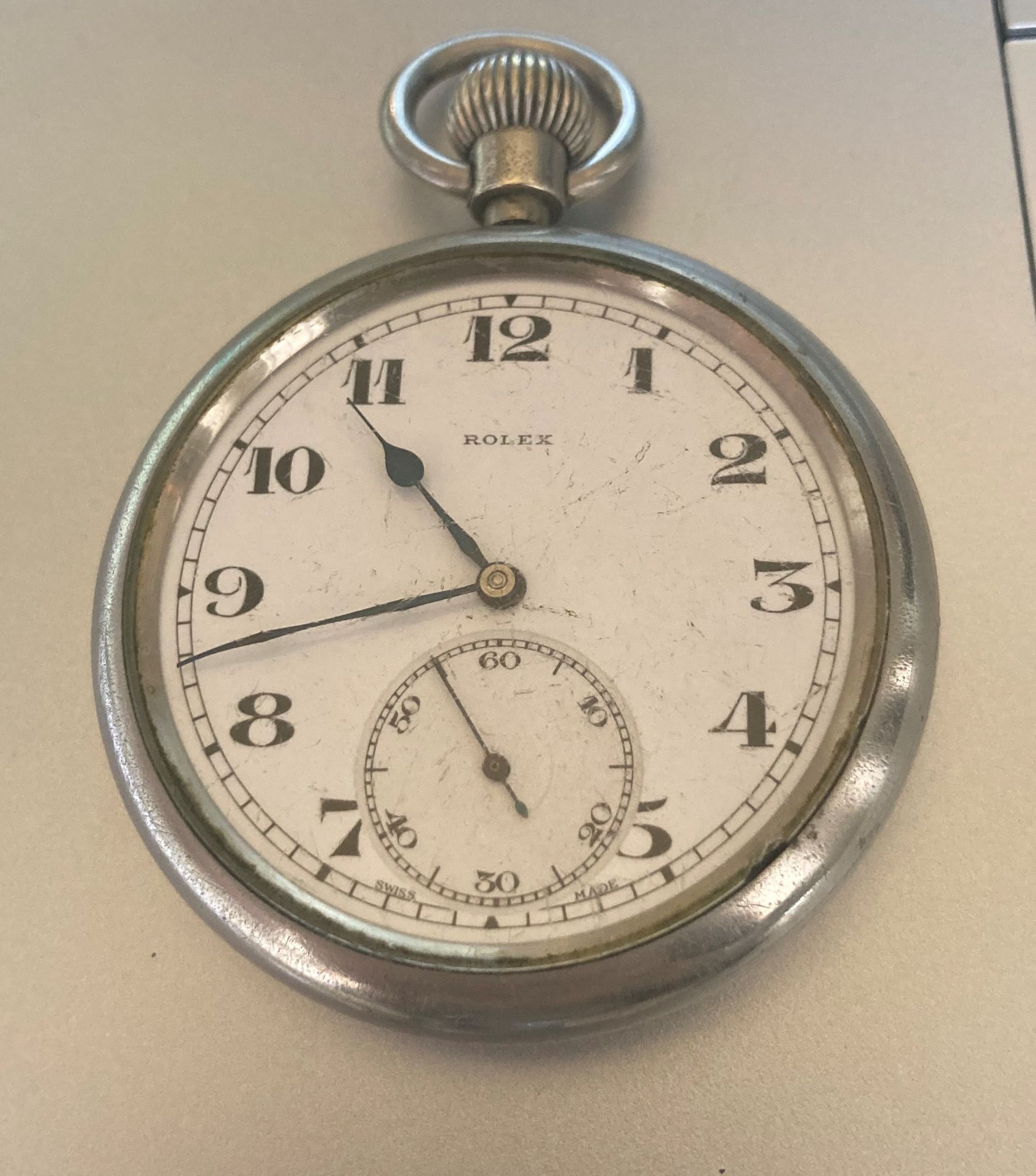 Rolex: a gentleman's military issue pocket watch - Image 5 of 5