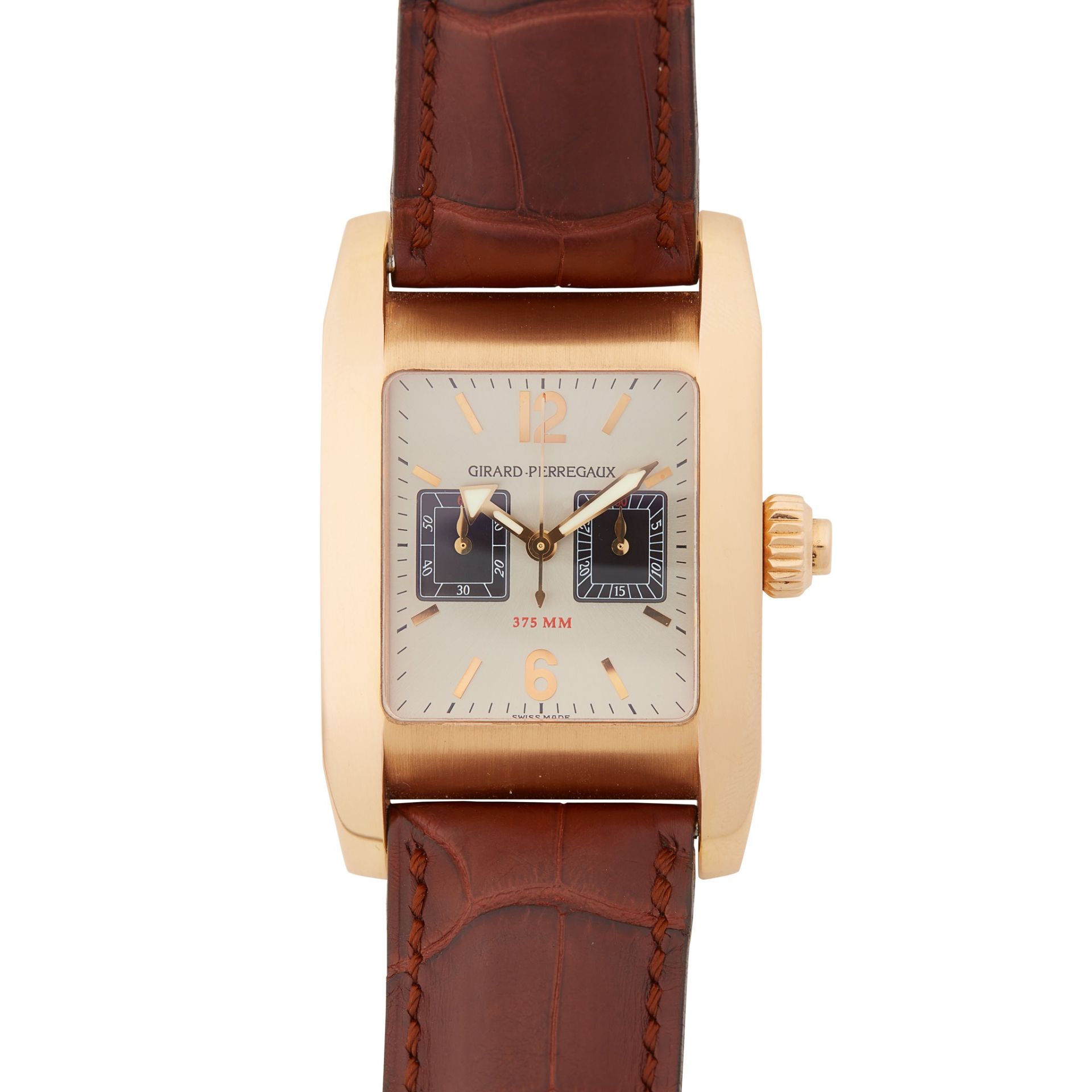 Girard-Perregaux: a gentleman's rose gold wristwatch