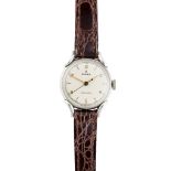 Rolex: a lady's stainless steel wrist watch