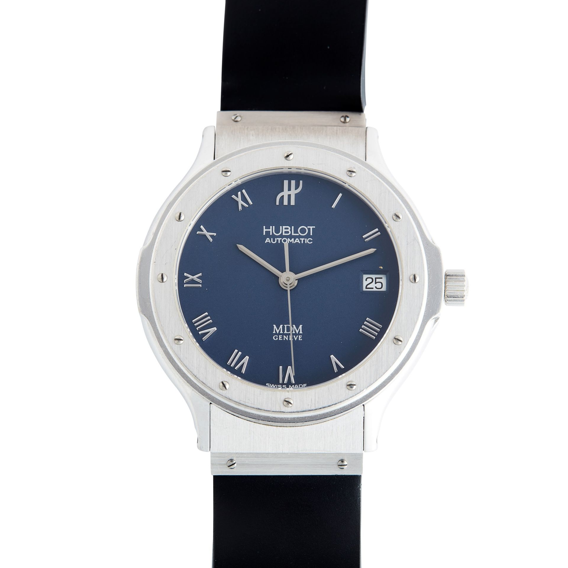 Hublot: a gentleman's white gold wrist watch