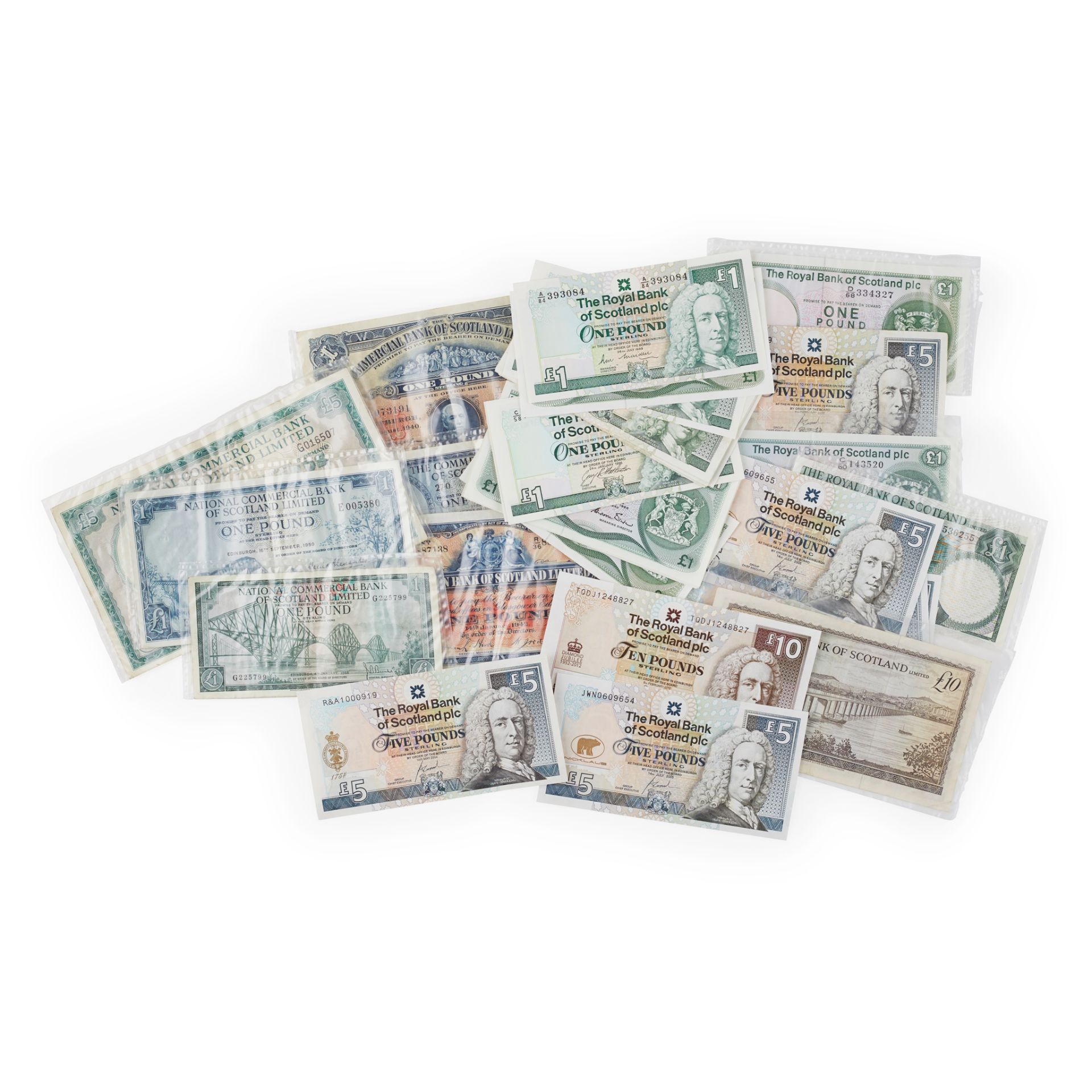 A collection of banknotes