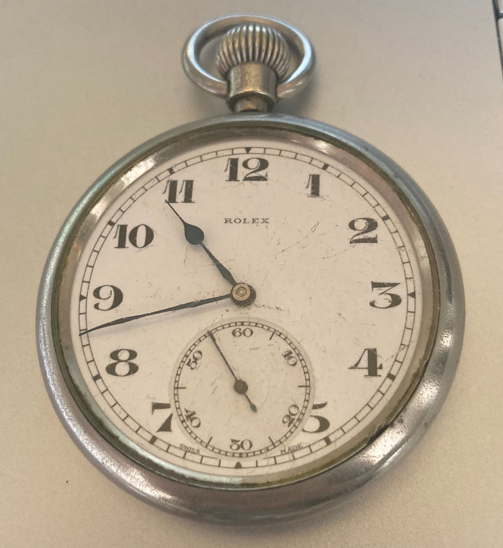 Rolex: a gentleman's military issue pocket watch - Image 2 of 5