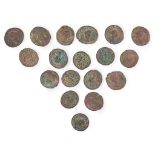 A mixed collection of coins from Roman to 20th century
