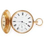 An 18ct gold pocket watch