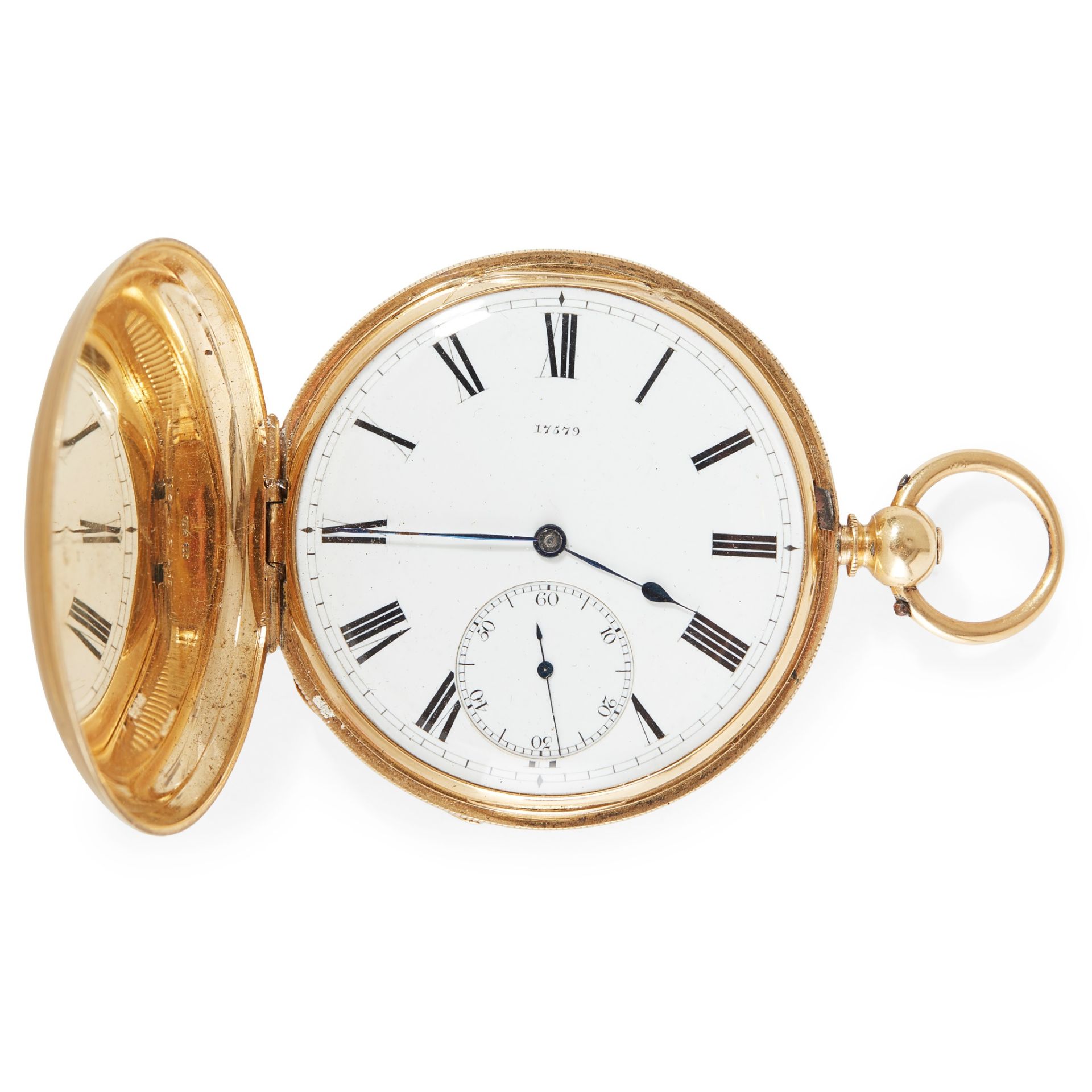 An 18ct gold pocket watch