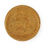G.B. - A George III 1/3 Guinea and Holland, a seven Gulden coin