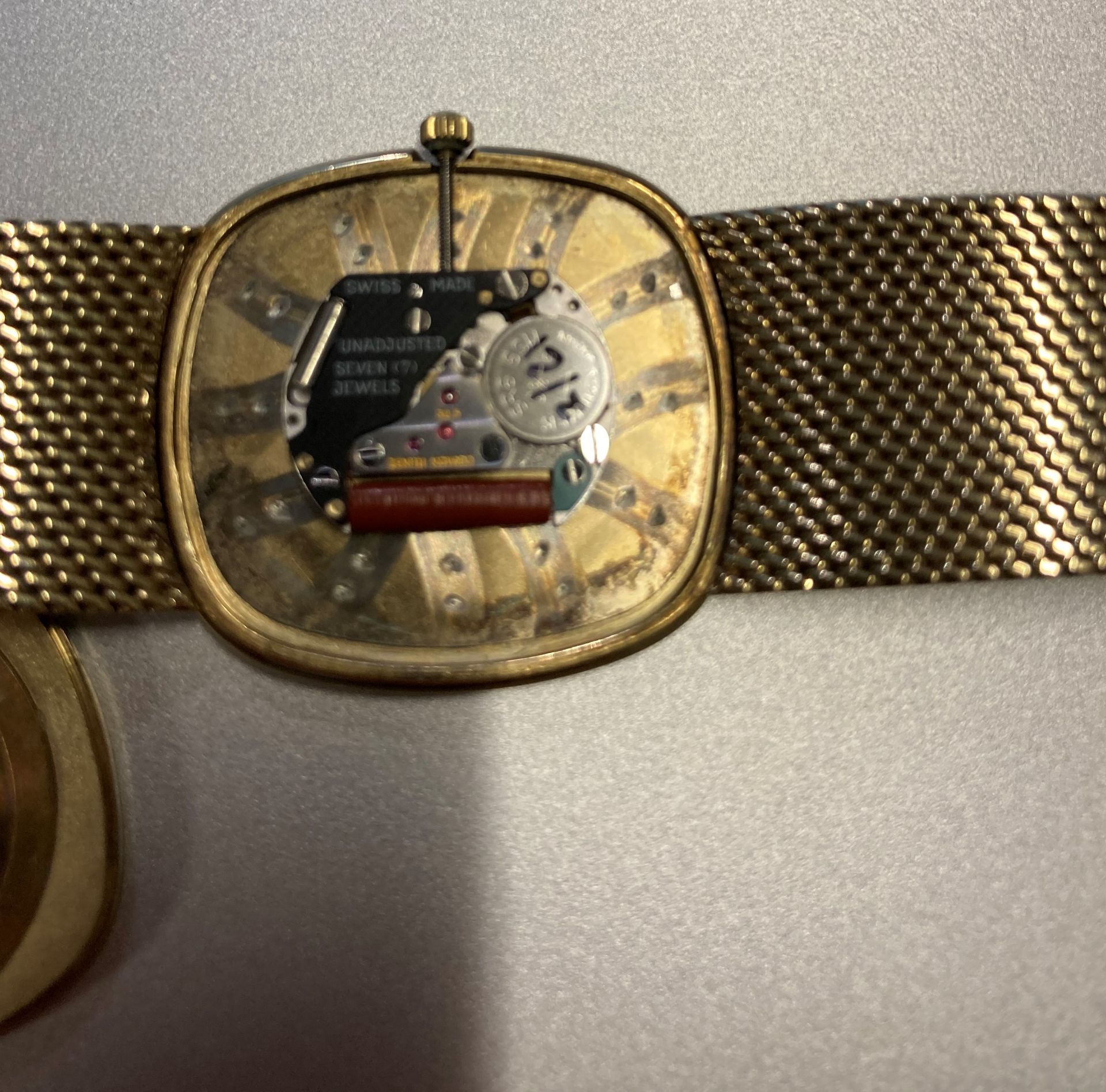 Zenith: a gentleman's gold wrist watch - Image 2 of 2