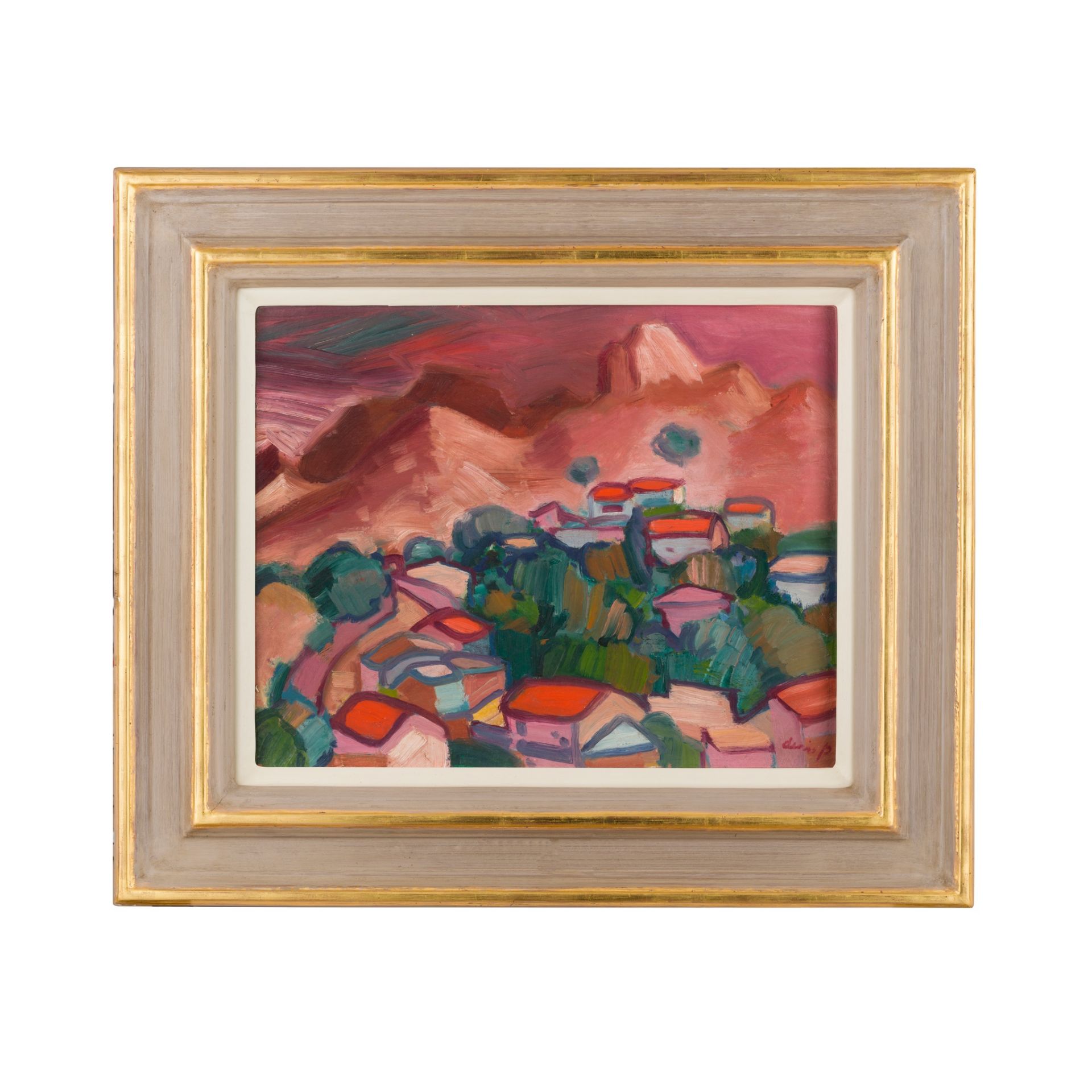 § DENIS PEPLOE R.S.A (SCOTTISH 1914-1993) KYTHREA, CYPRUS - Image 2 of 3