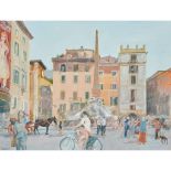 § NEVILLE WESTON (WELSH 1936-2017) PIAZZA DELLA ROTONDA