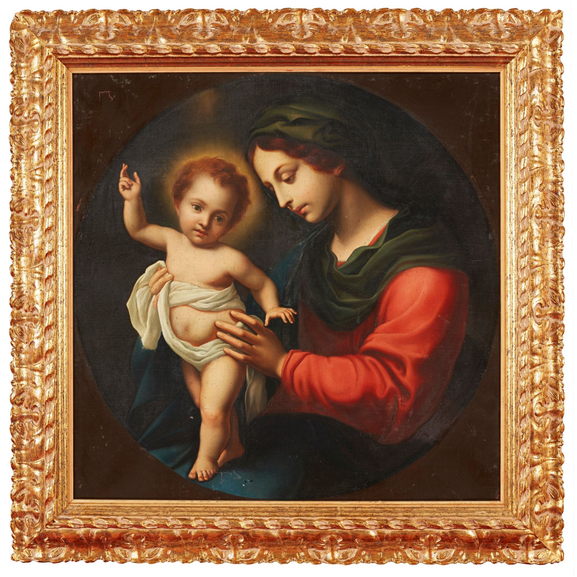 AFTER CARLO DOLCI (ITALIAN 1616-1686) MADONNA AND CHILD - Image 2 of 3