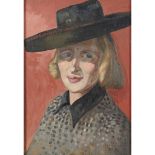 § WILLIAM DRUMMOND BONE A.R.S.A., R.S.W. (SCOTTISH 1907-1979) THE SPANISH HAT