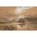 SAM BOUGH R.S.A, R.S.W. (SCOTTISH 1822-1878) KILCHURN CASTLE