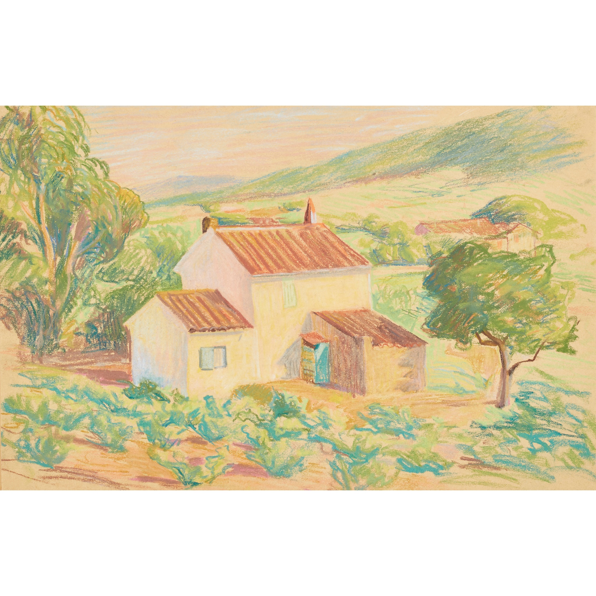 § VIOLA PATERSON (SCOTTISH 1899 – 1981) SOUTH OF FRANCE