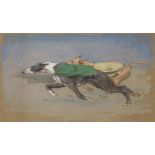 GEORGE DENHOLM ARMOUR O.B.E. (SCOTTISH 1864-1949) RACING GREYHOUNDS