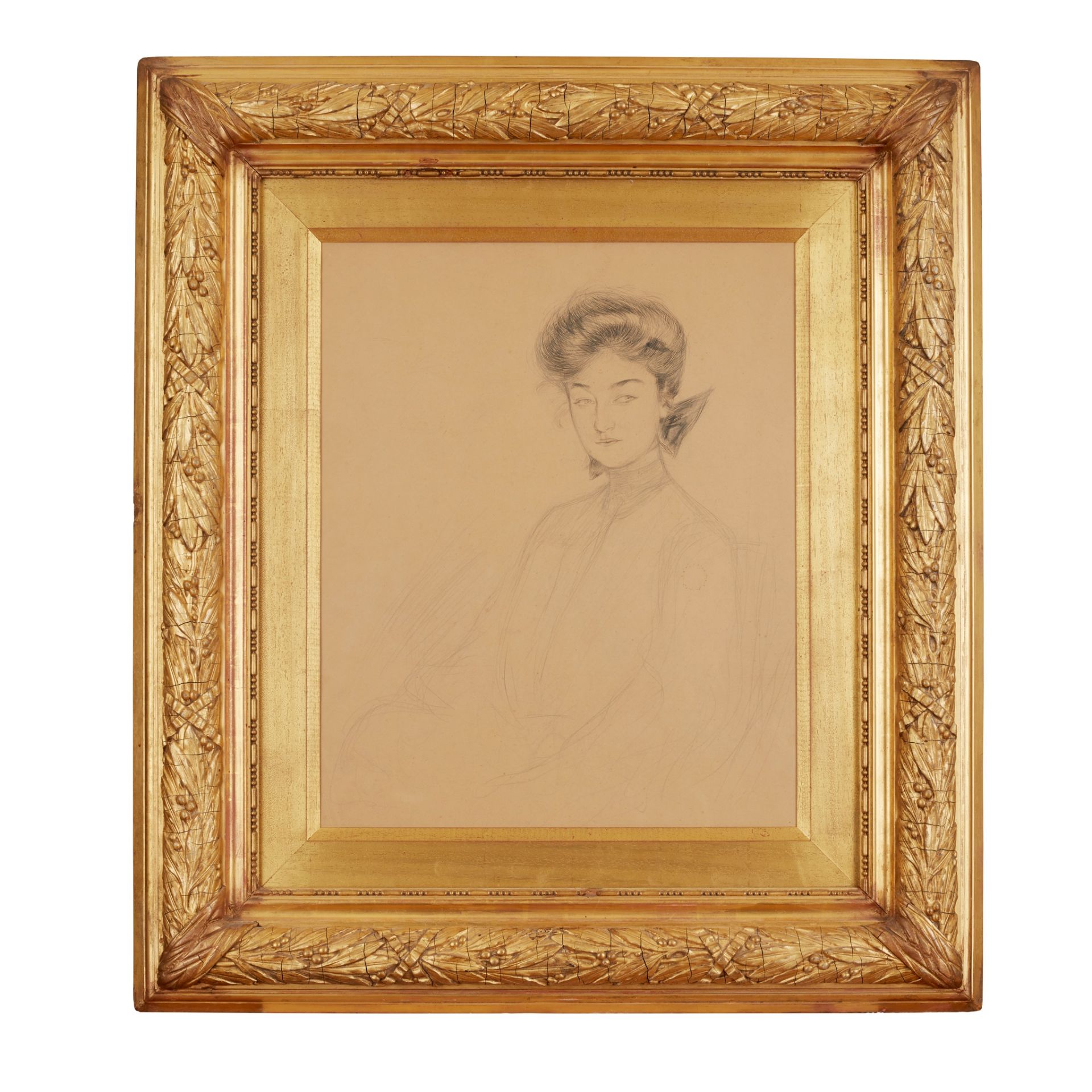 § GERTRUDE PARTINGTON ALBRIGHT (1883-1953) PORTRAIT OF A LADY - Image 2 of 3