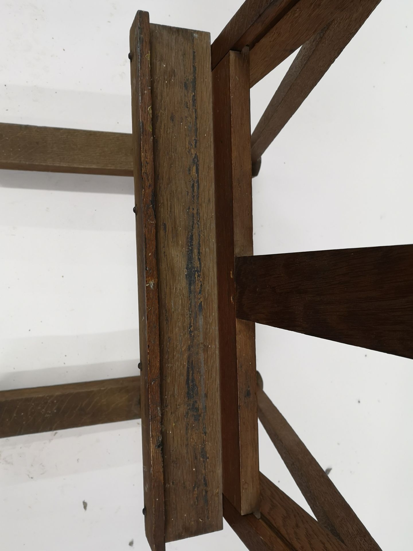 ENGLISH SCHOOL ARTIST'S DOUBLE-SIDED EASEL, CIRCA 1900 - Image 12 of 15
