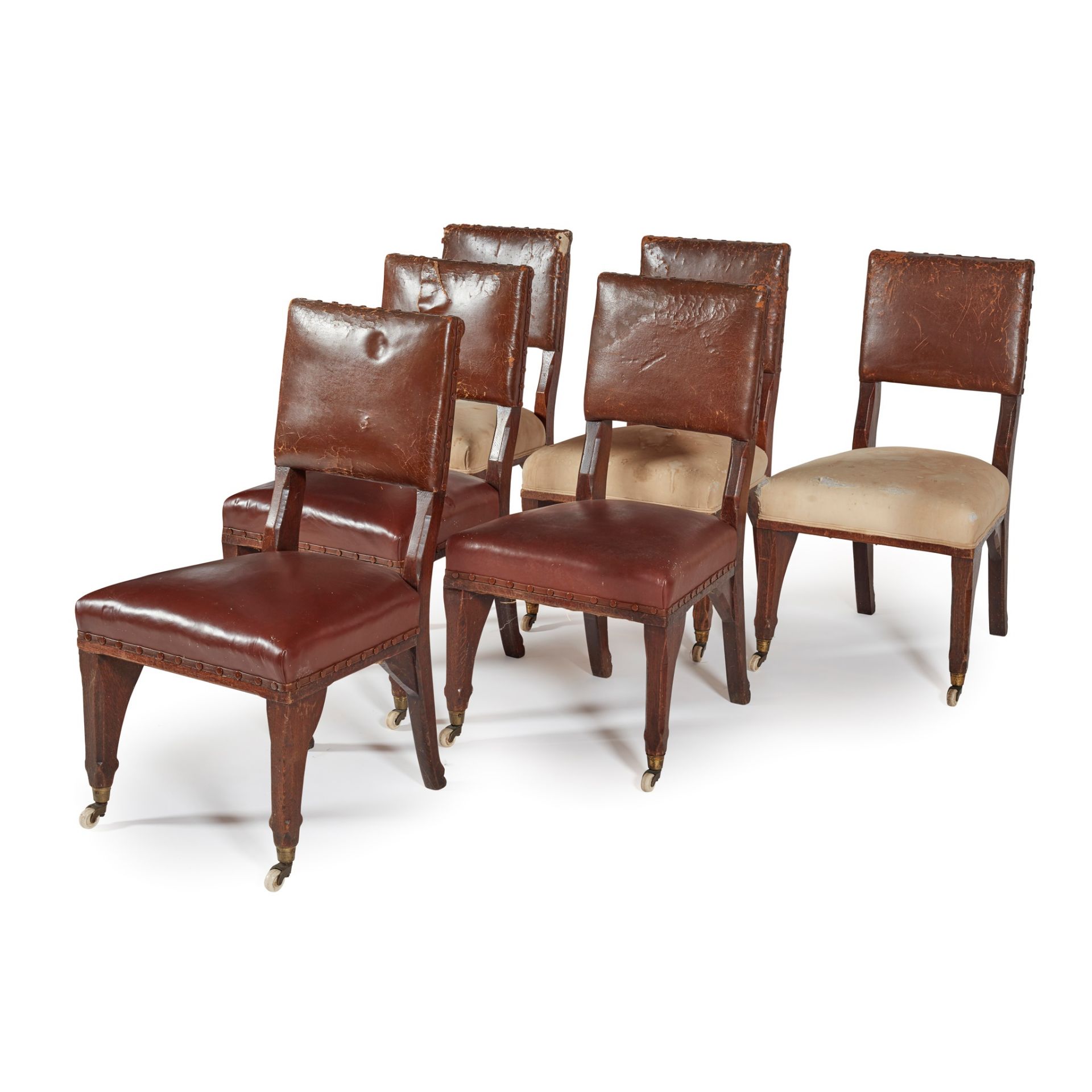 WILLIAM WHITE (1825–1900) SET OF EIGHT GOTHIC REVIVAL DINING CHAIRS, CIRCA 1860 - Bild 2 aus 6