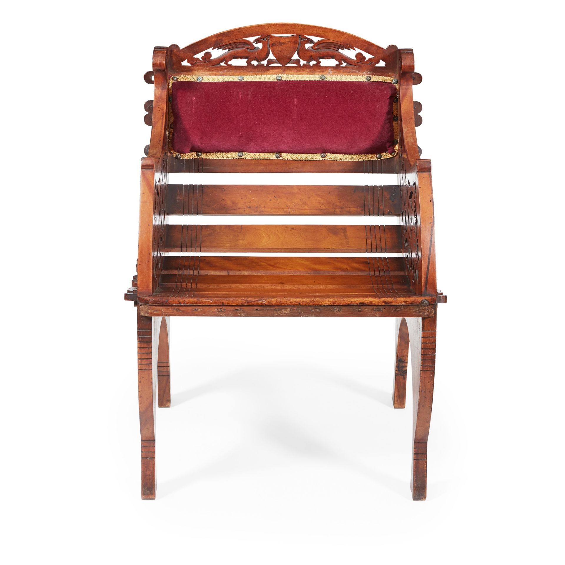 WALFORD & DONKIN, LONDON GOTHIC REVIVAL ARMCHAIR, CIRCA 1870 - Image 3 of 3
