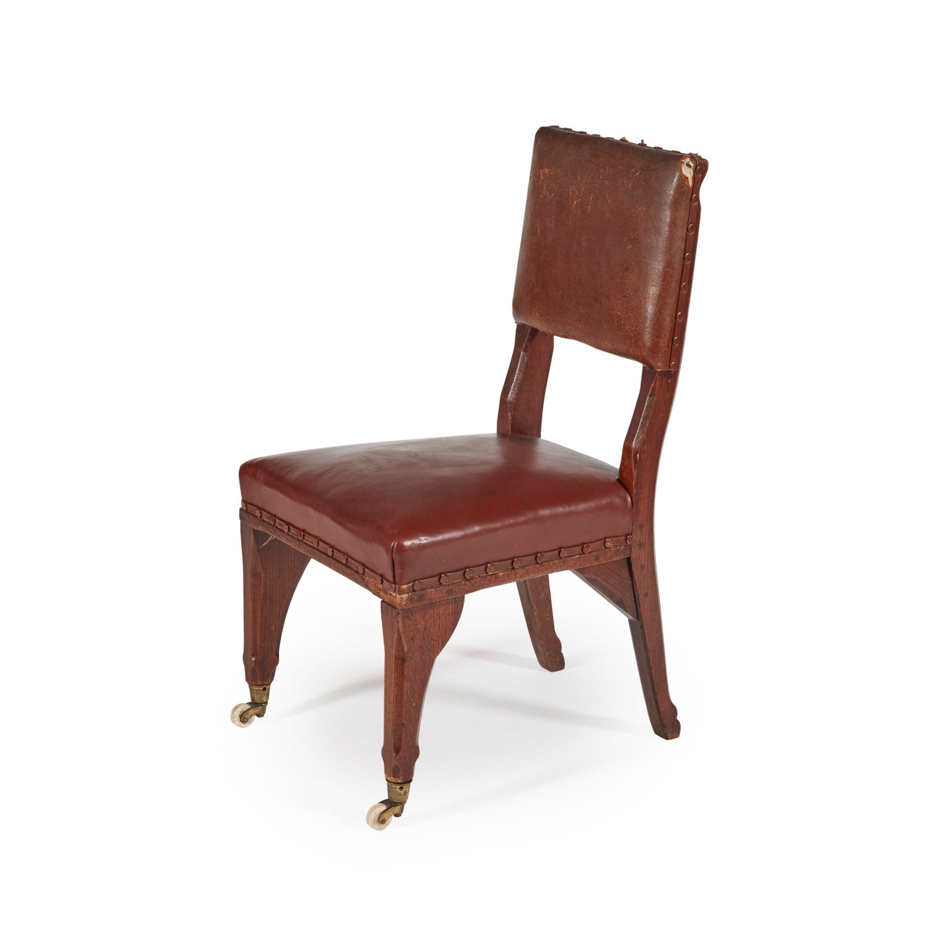 WILLIAM WHITE (1825–1900) SET OF EIGHT GOTHIC REVIVAL DINING CHAIRS, CIRCA 1860 - Image 5 of 6