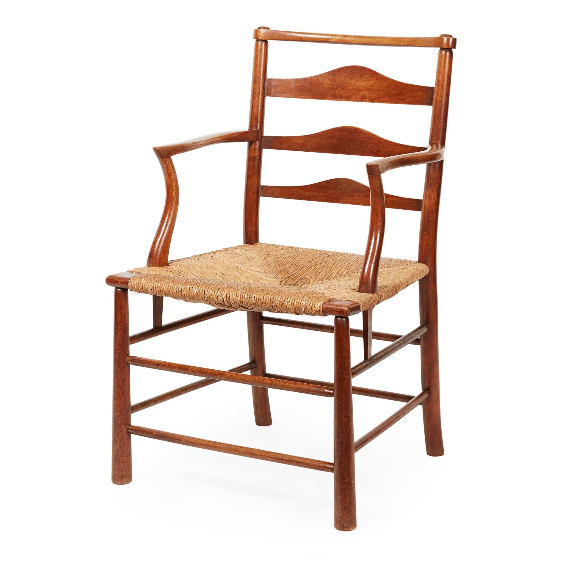 C.R. ASHBEE (1863-1942) FOR THE GUILD OF HANDICRAFT ARTS & CRAFTS ARMCHAIR, CIRCA 1900