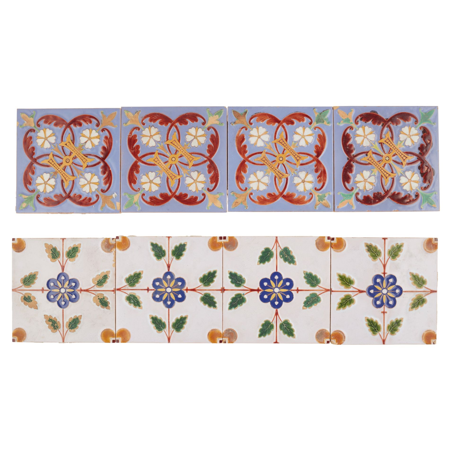 MINTON & CO GROUP OF GOTHIC REVIVAL TILES, CIRCA 1880 - Image 2 of 13